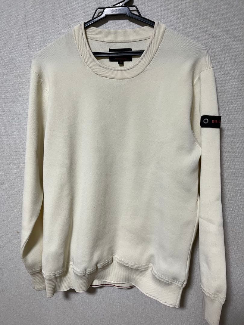 ブリーフィング セーター ベージュ Mサイズ BRG193M25