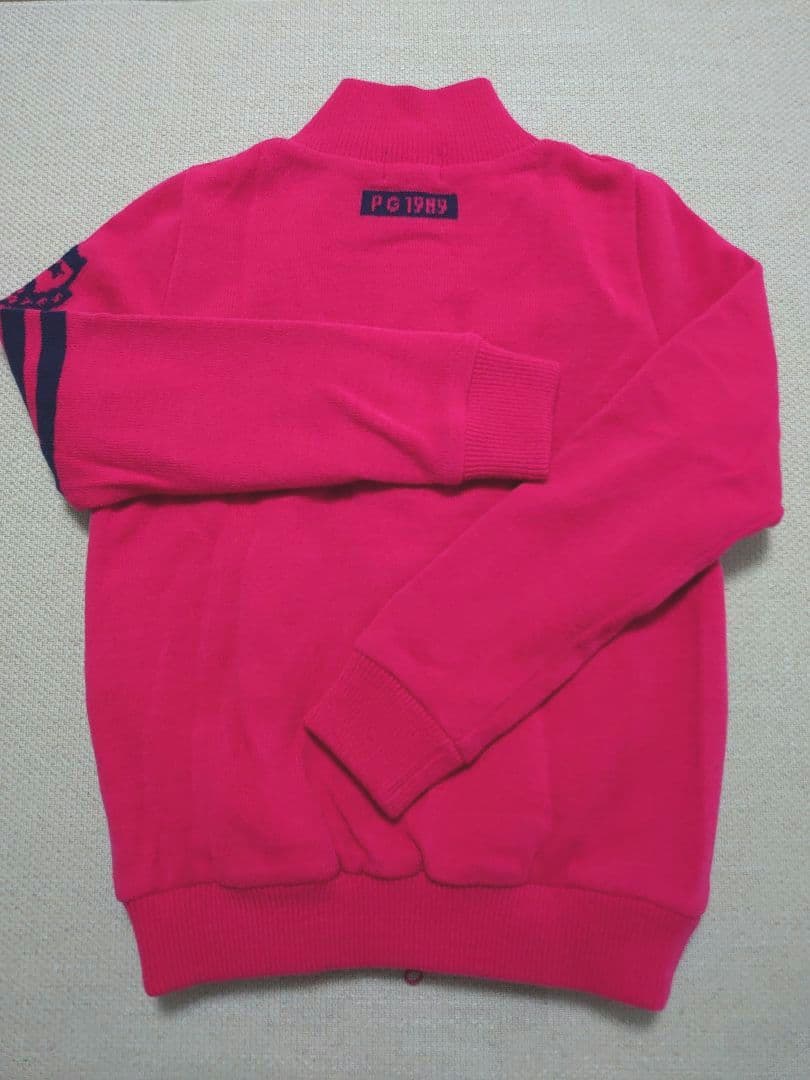 PEARLY'S ピンク フルジップセーター