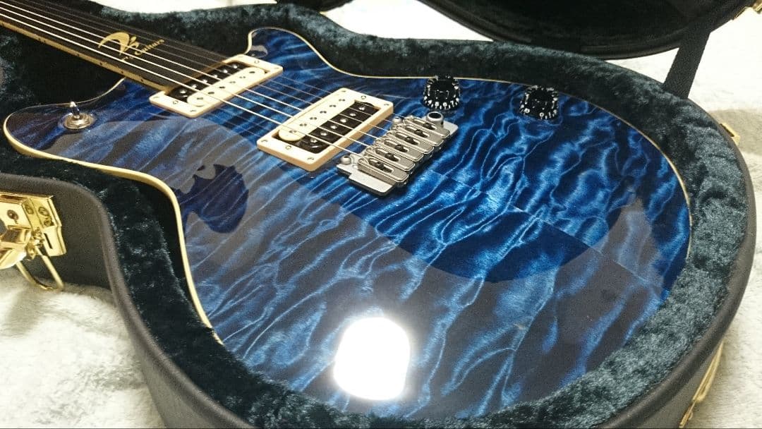 ぽちT's guitars Arc-STD 5A Quilt maple