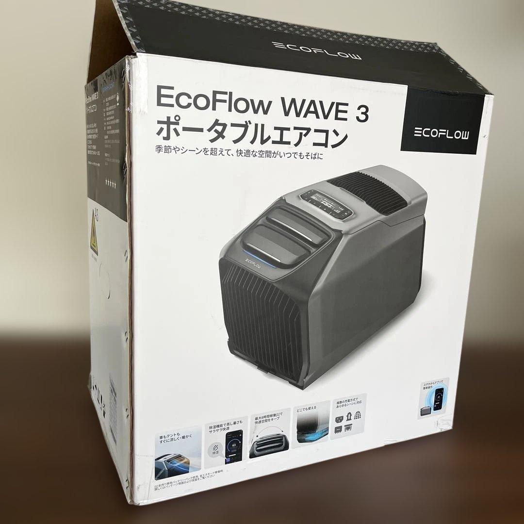 EcoFlow WAVE 3 ポータブルエアコン 冷風機 冷暖房機能付 エアコン