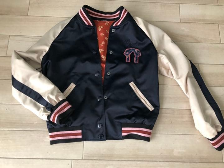 riku.riru.ruru　coachスカジャン リバーシブル