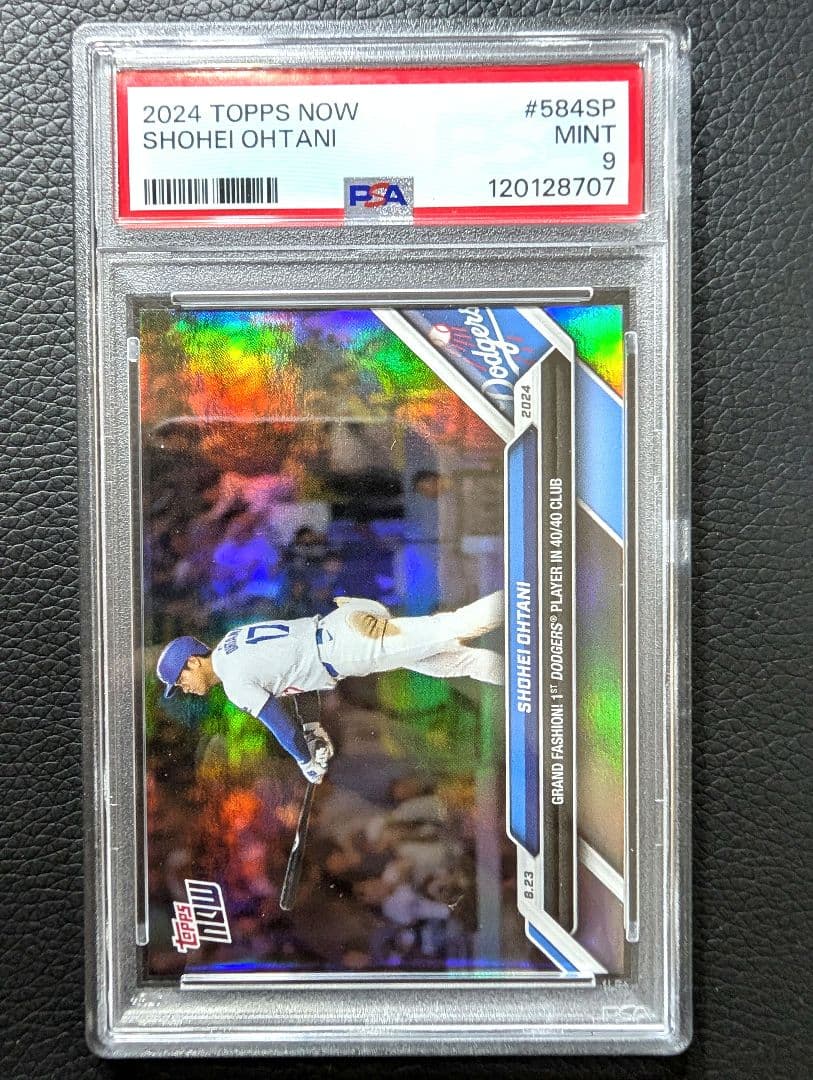 【PSA9】大谷翔平 2024 Topps Now 40/40記念 #584SP