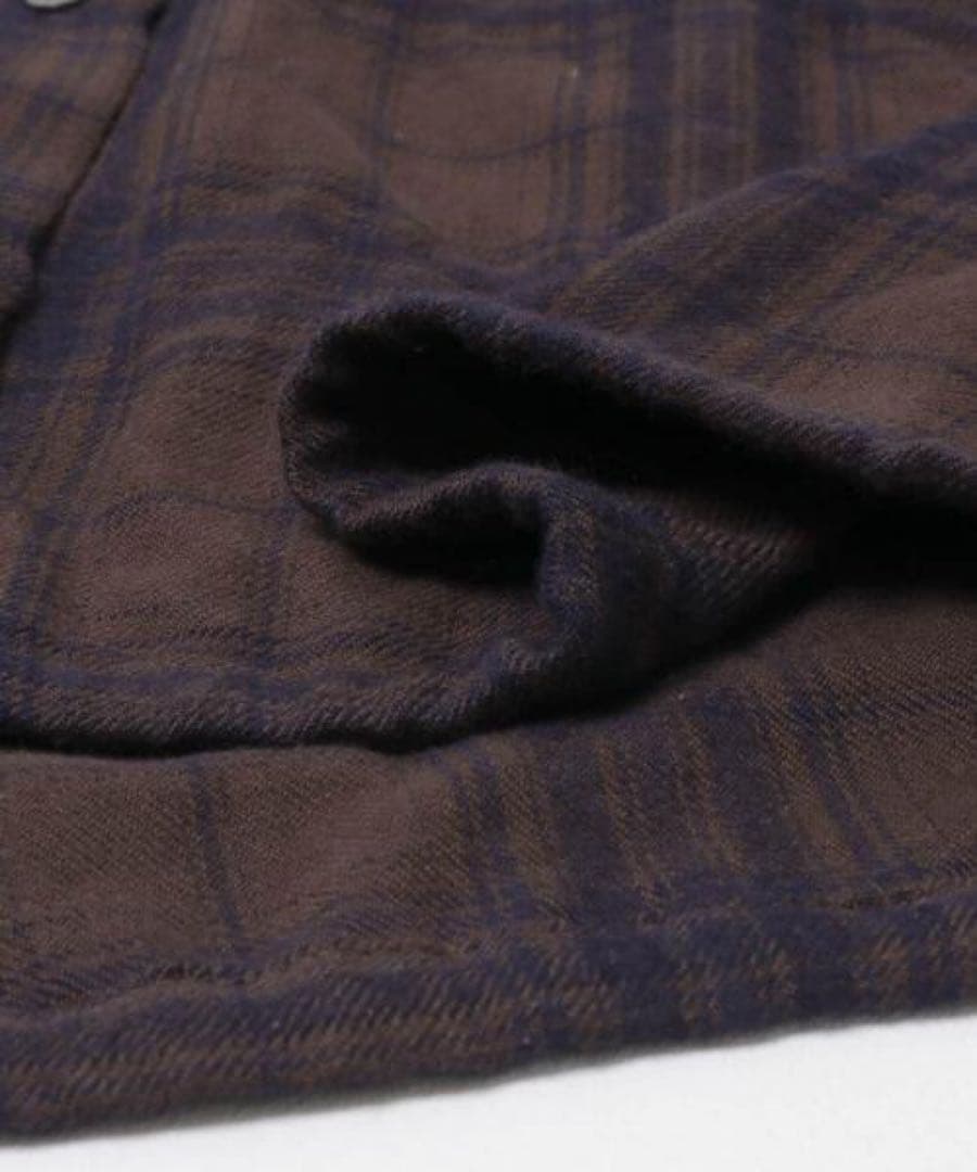 かぐれ　シャドーチェックドロストカーディガン未使用品