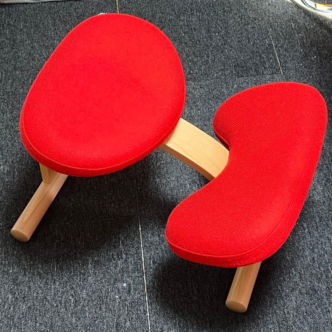 【美品】バランスイージー　ショートフレーム レッド　【カバー付き】