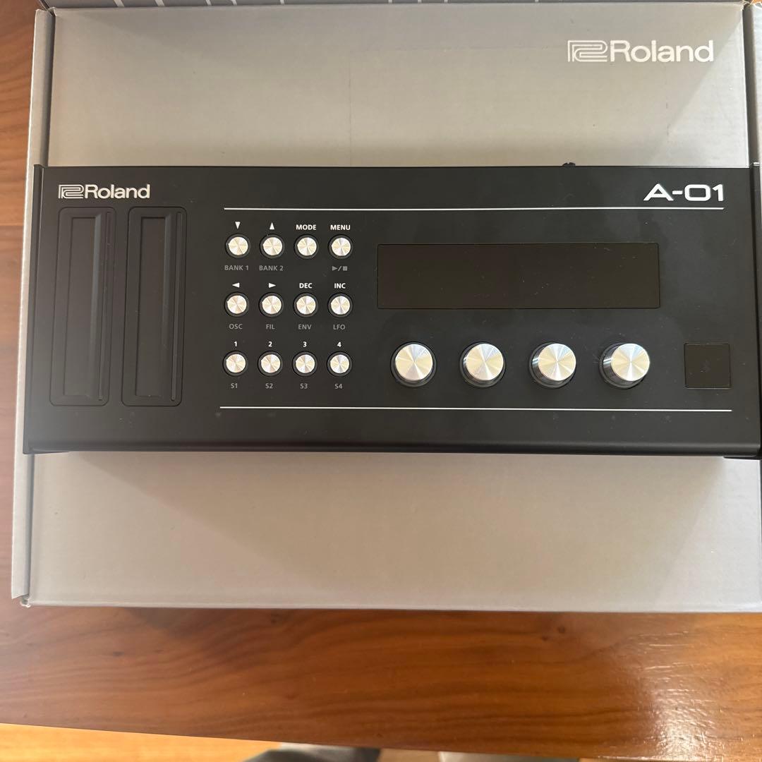 Roland SE-02 アナログシンセサイザーとデッキセーバー　A-01セット