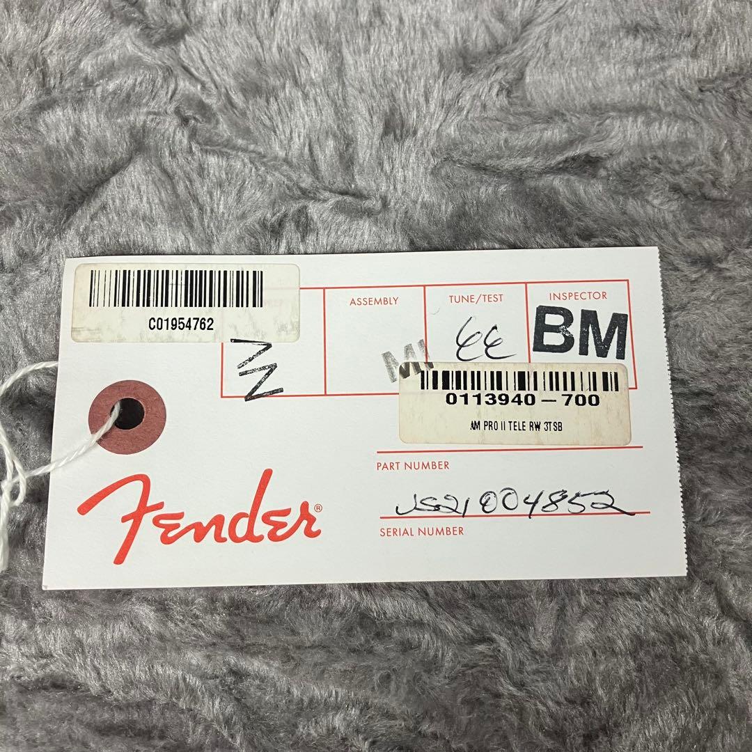 □ fender American プロフェッショナルll Telecaster