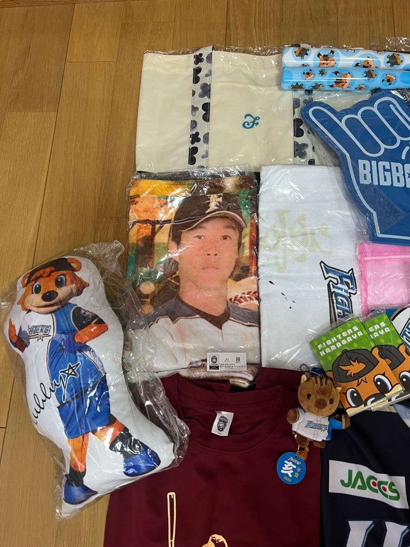新品未使用多数あり 北海道日本ハムファイターズ 応援グッズ大量セット カビー