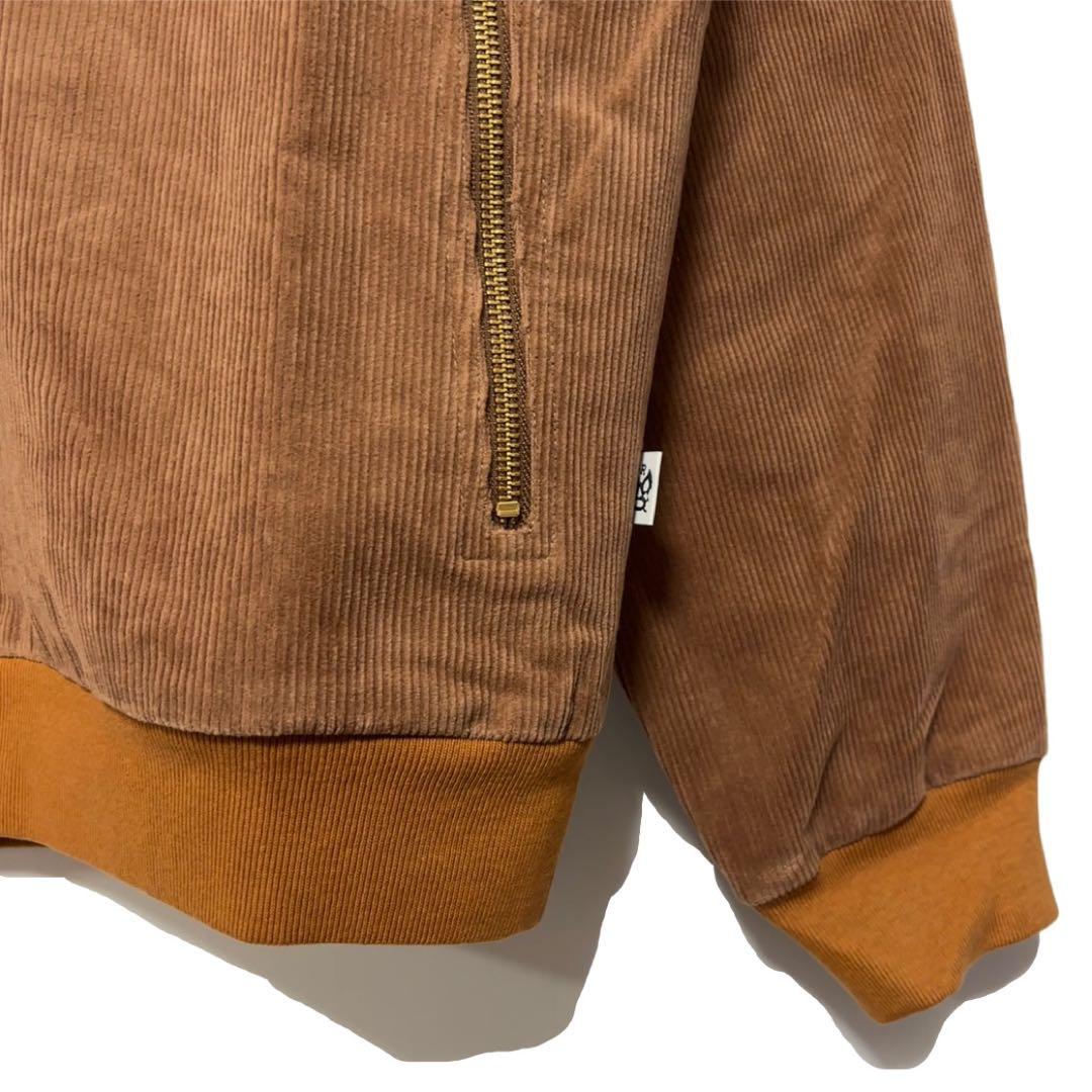 ラッセルノ ゴルフ キャディーバッグ コーデュロイ アノラック ブラウン L 5