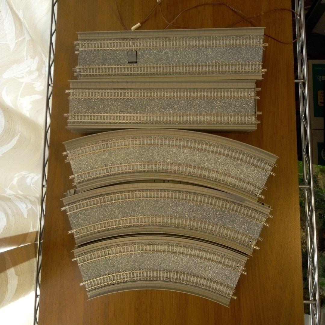 TOMIX 複線高架線路／複線高架橋脚・レンガ橋脚／複線架線柱・鉄骨型まとめ売り