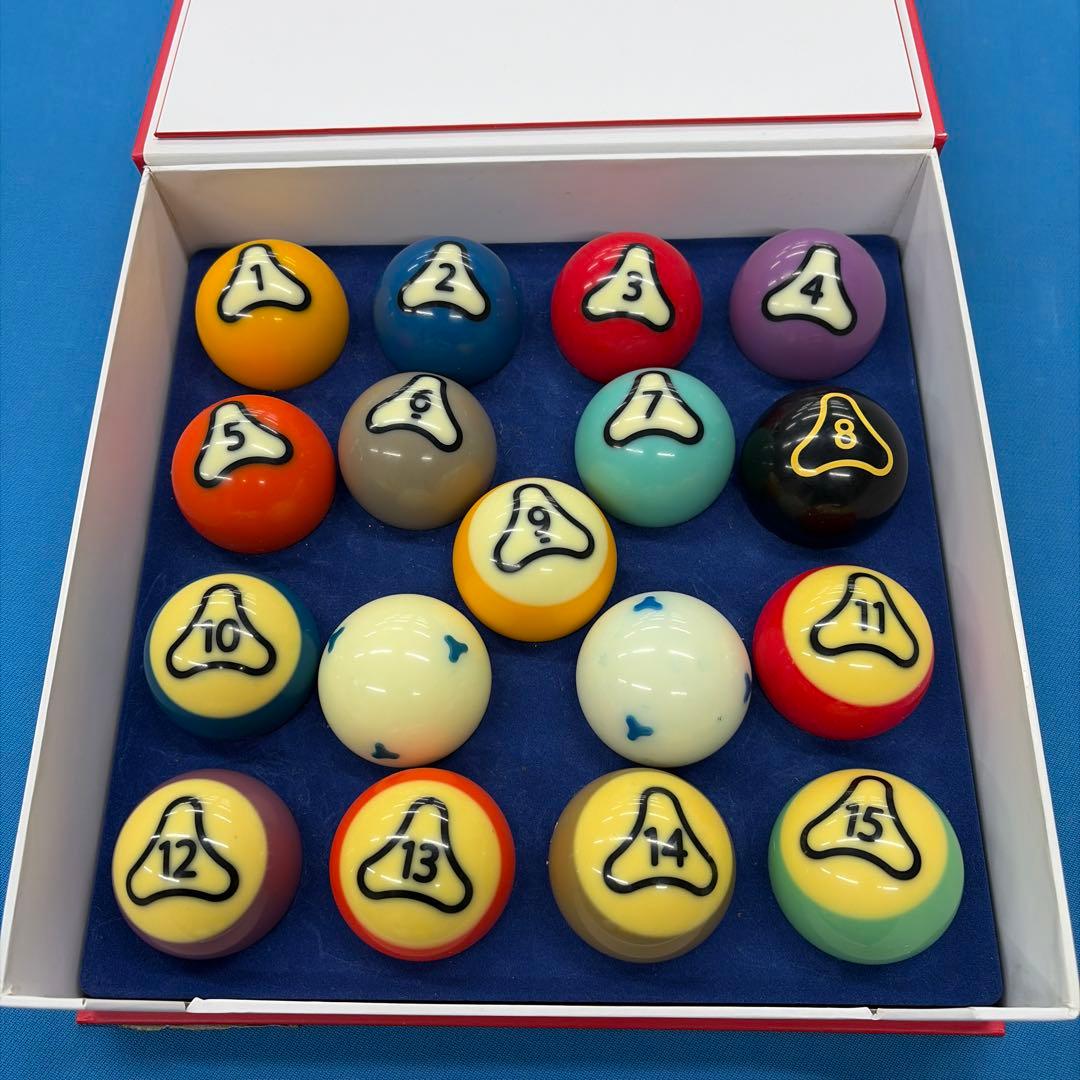 【店舗使用品】DynaSpheres ビリヤードボールセット