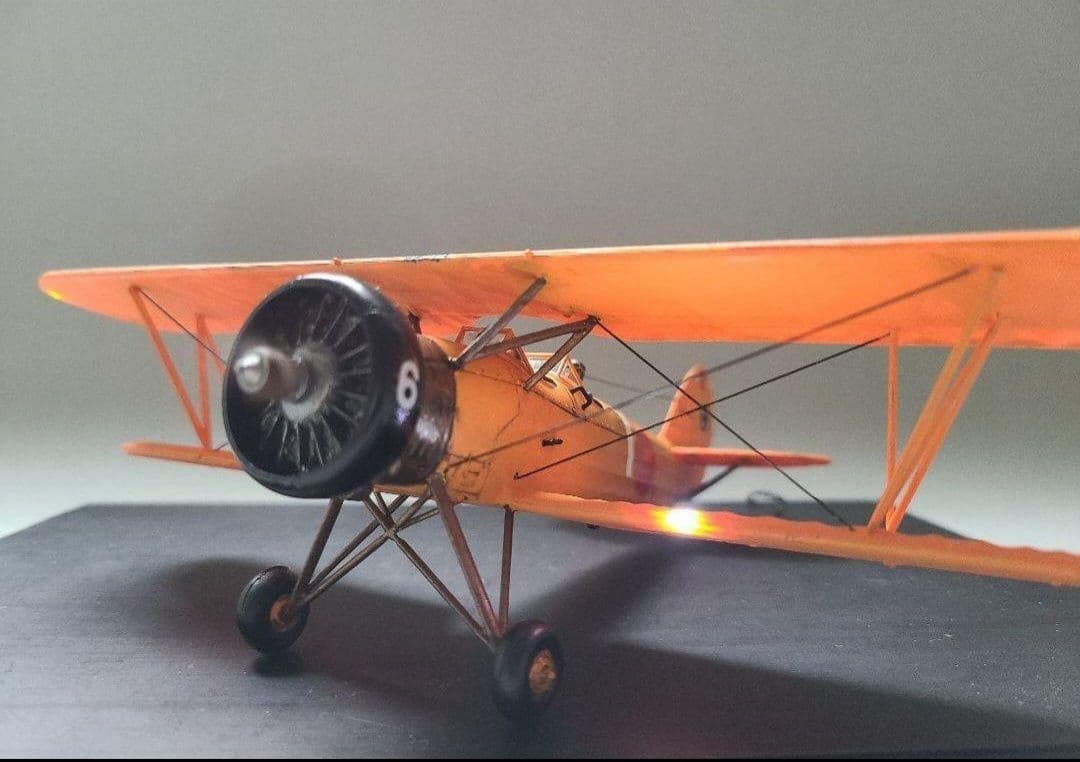 tomoya 九五式一型中間練習機(赤とんぼ)リアル モーターライズ完成品