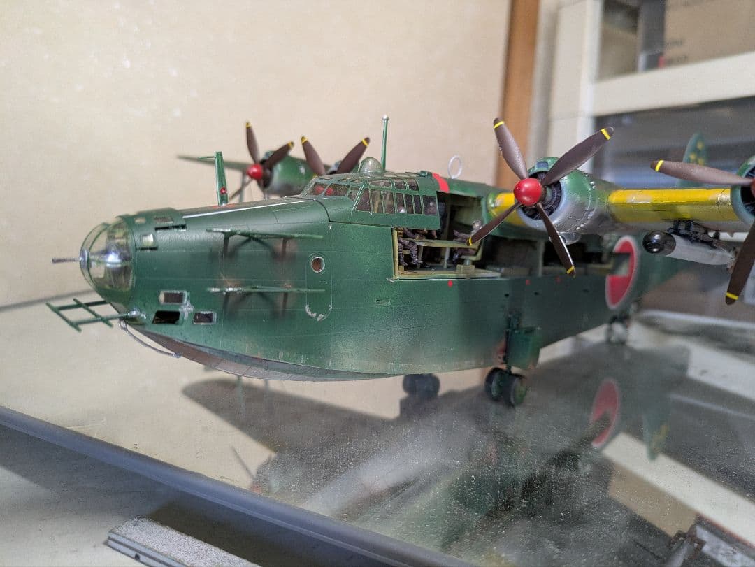 ハセガワ1/72完成品『二式大艇12型』