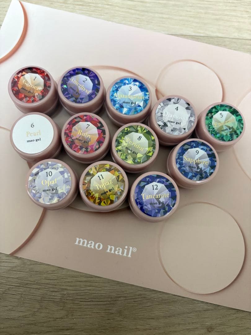 maogel マオジェル　誕生日コンプリートセット