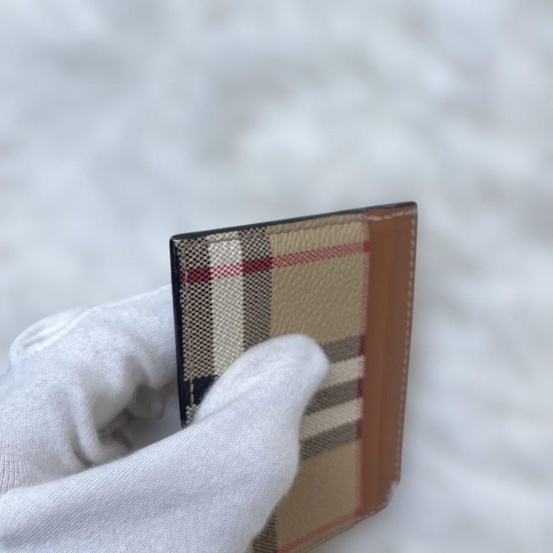BURBERRY バーバリー 名刺入れ カードケース ノバチェック ユニセックス
