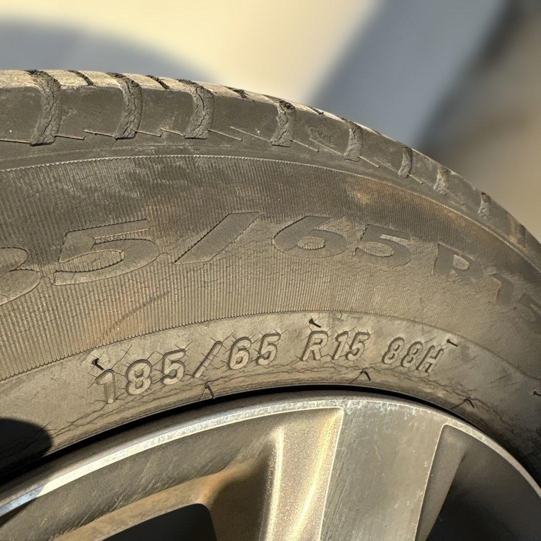 ホンダ フリード純正15インチ タイヤホイール4本セット中古品【引き取り限定】