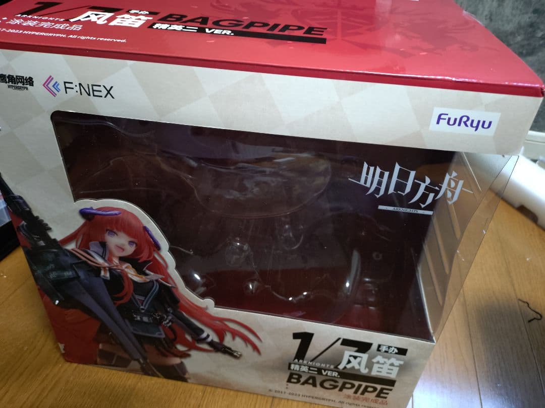 FuRyu【箱付き】 アークナイツ　バグパイプフィギュア1/7　【正規品】