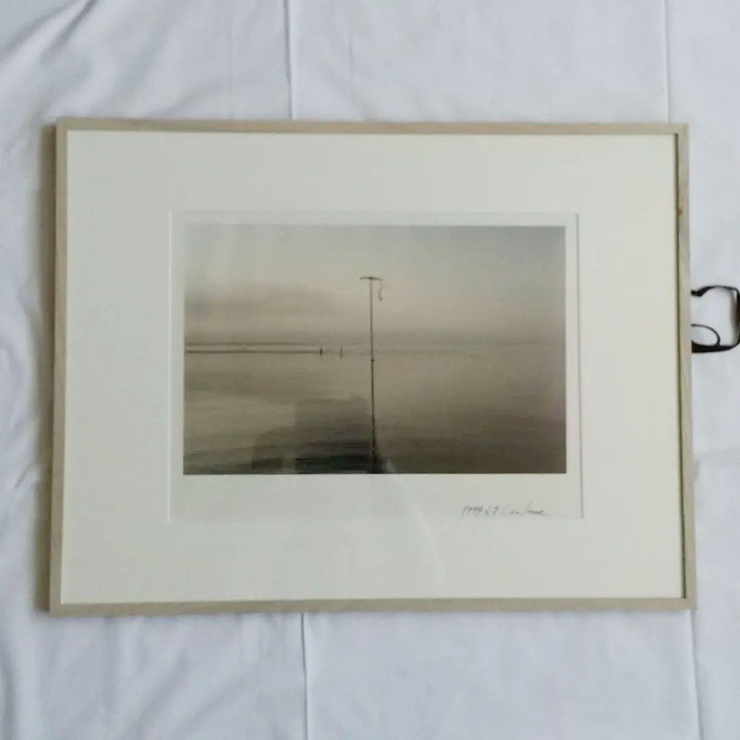 直筆サイン　かなり希少　lisa inoue　 カラープリント写真 本物