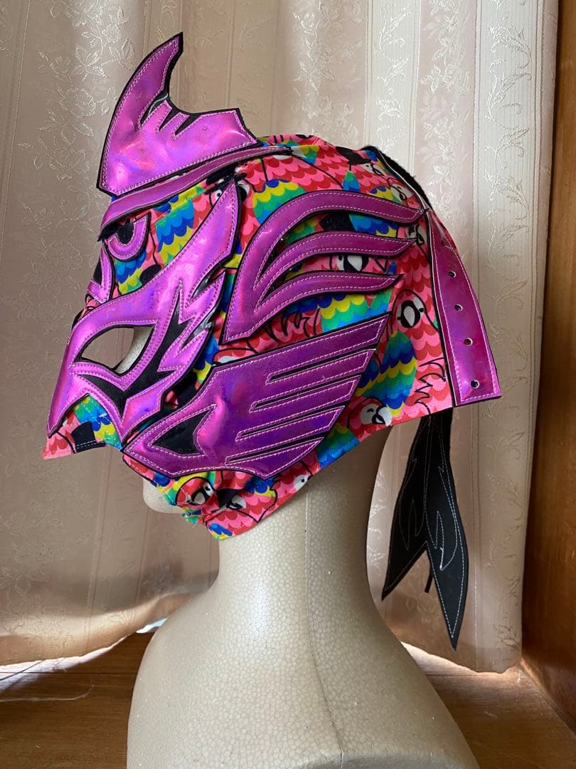 琉球ドラゴンプロレス グルクンマスク選手HG応援用マスク2枚+子供用応援マスク