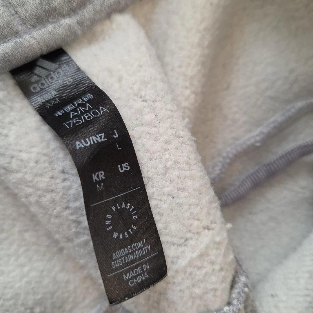アディダス セットアップ L ジャージ 裏起毛 グレー メンズ