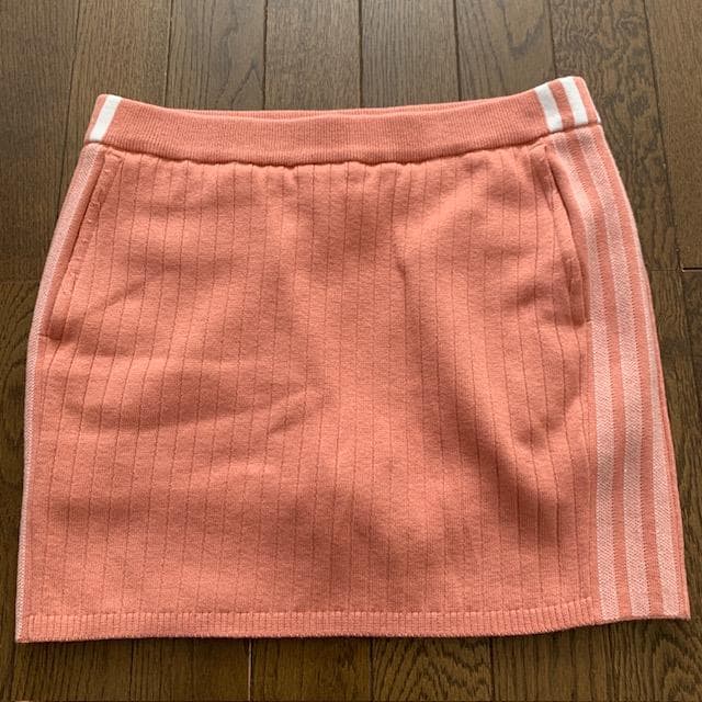 アディダス　ゴルフ　防風　セーター　ニットスカート　上下　レディースL