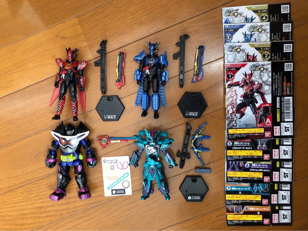 食玩　創動　仮面ライダービルド　まとめ売り　その1