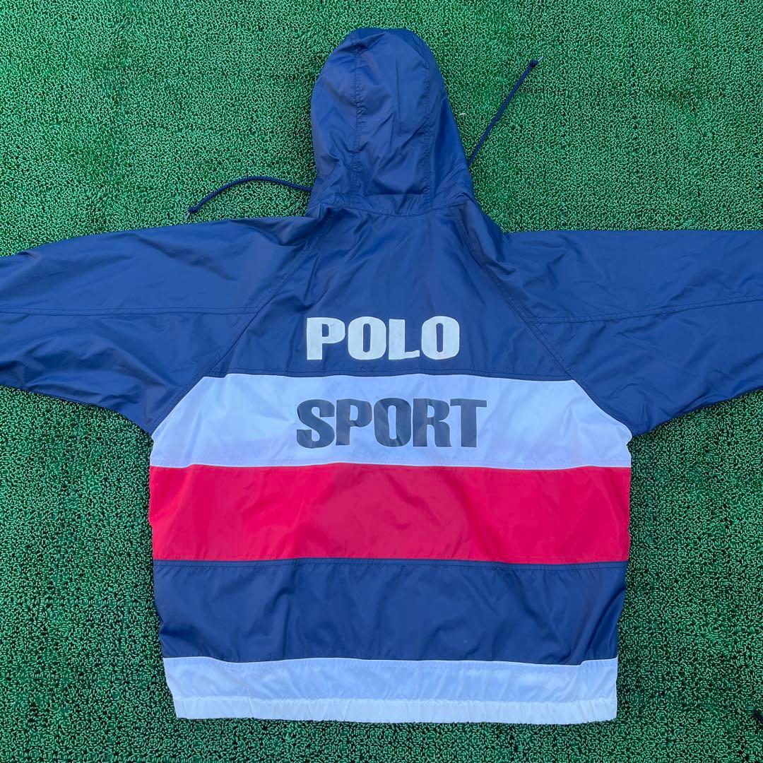 90s Vintage Polo Sport ナイロンジャケット