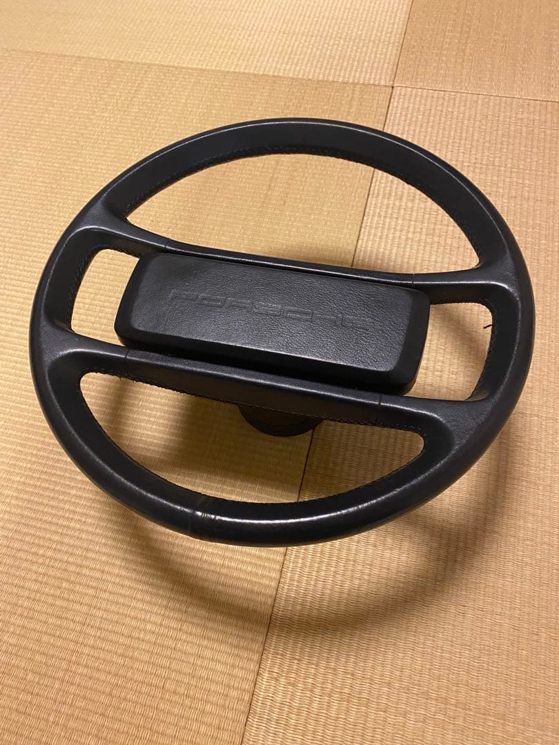 希少　ポルシェ911（930）1986年式カレラ純正ステアリング　美品