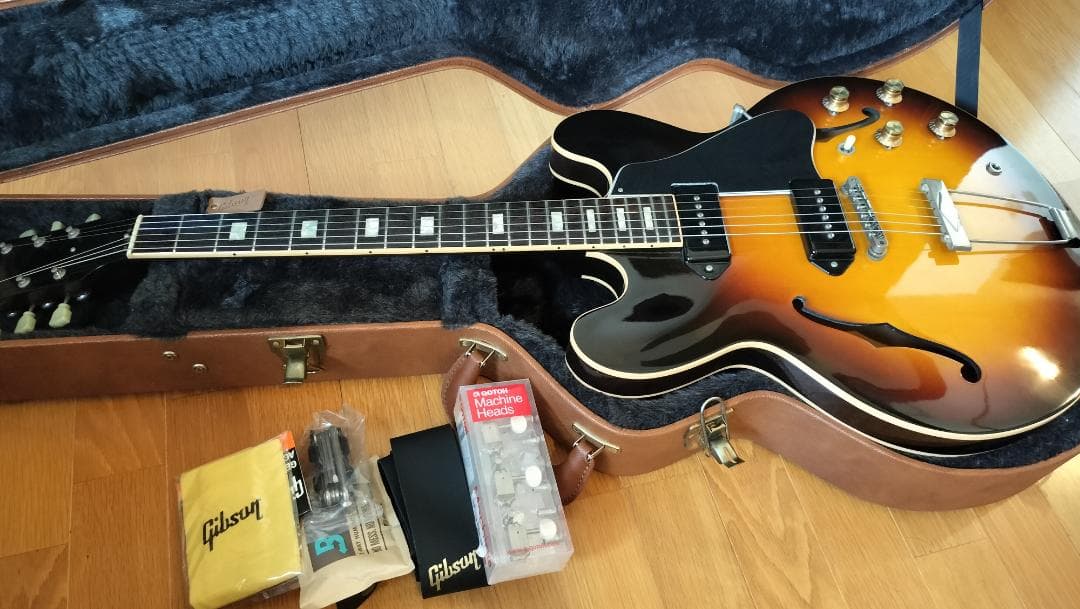 【美品】Gibson ES-330 フルアコ P-90 ハードケース