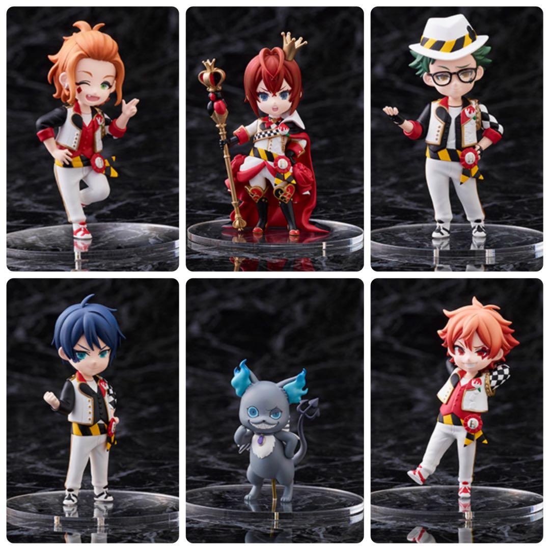 未開封◎ツイステ デフォルメフィギュア シリーズ1 ハーツラビュル寮 6体コンプ