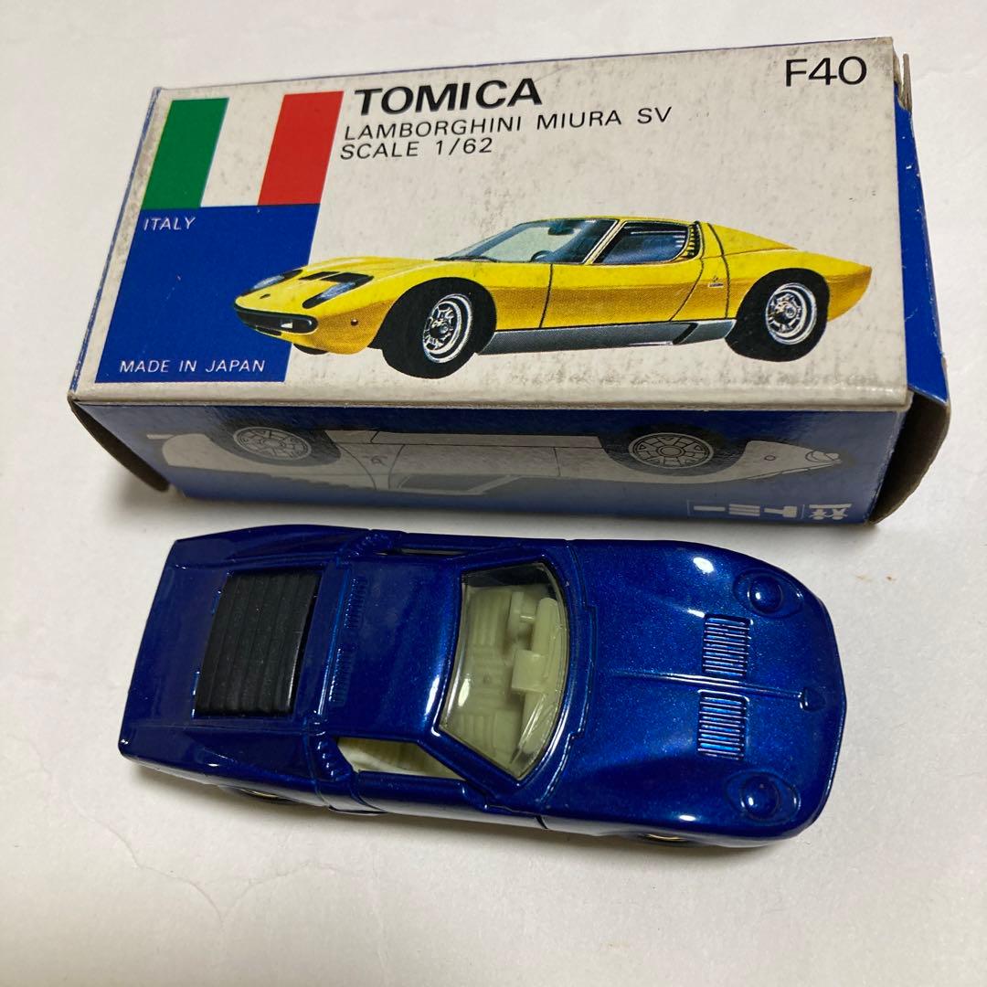 トミカ外国車シリーズ、ランボルギーニミラSVです。日本製