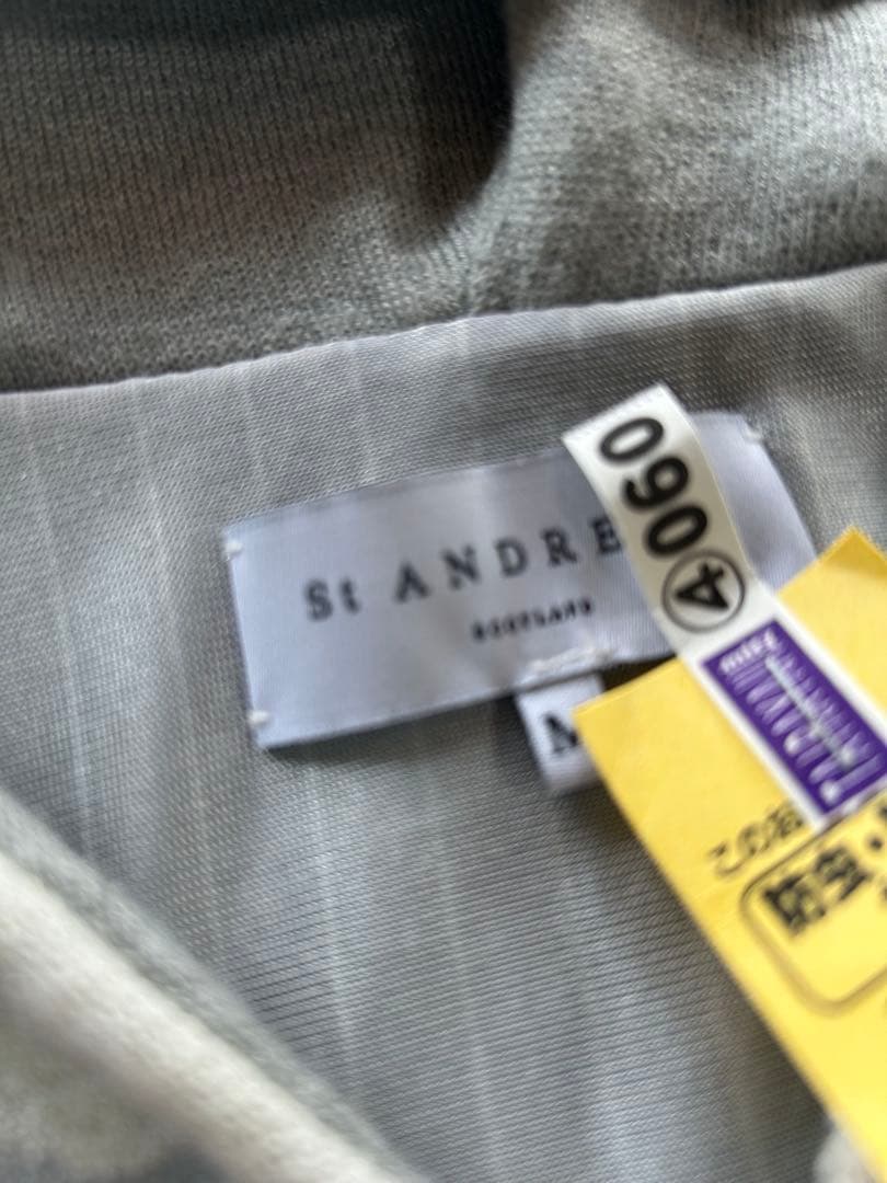 セントアンドリュース　フルジップニットパーカー　防寒　アウター　クリーニング済み