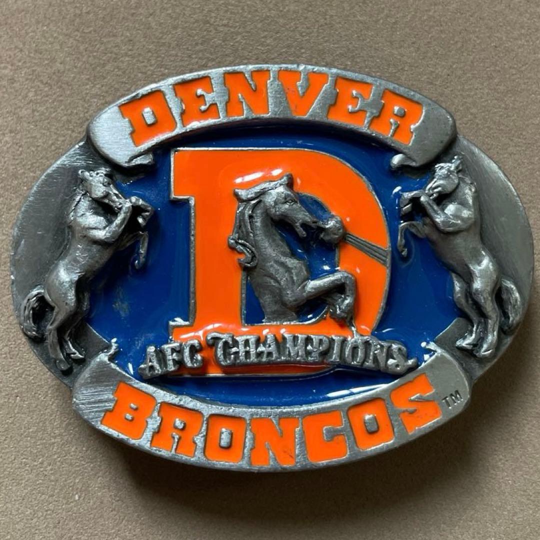 DENVER BRONCOS AFC CHAMPIONS バッジ 限定1036