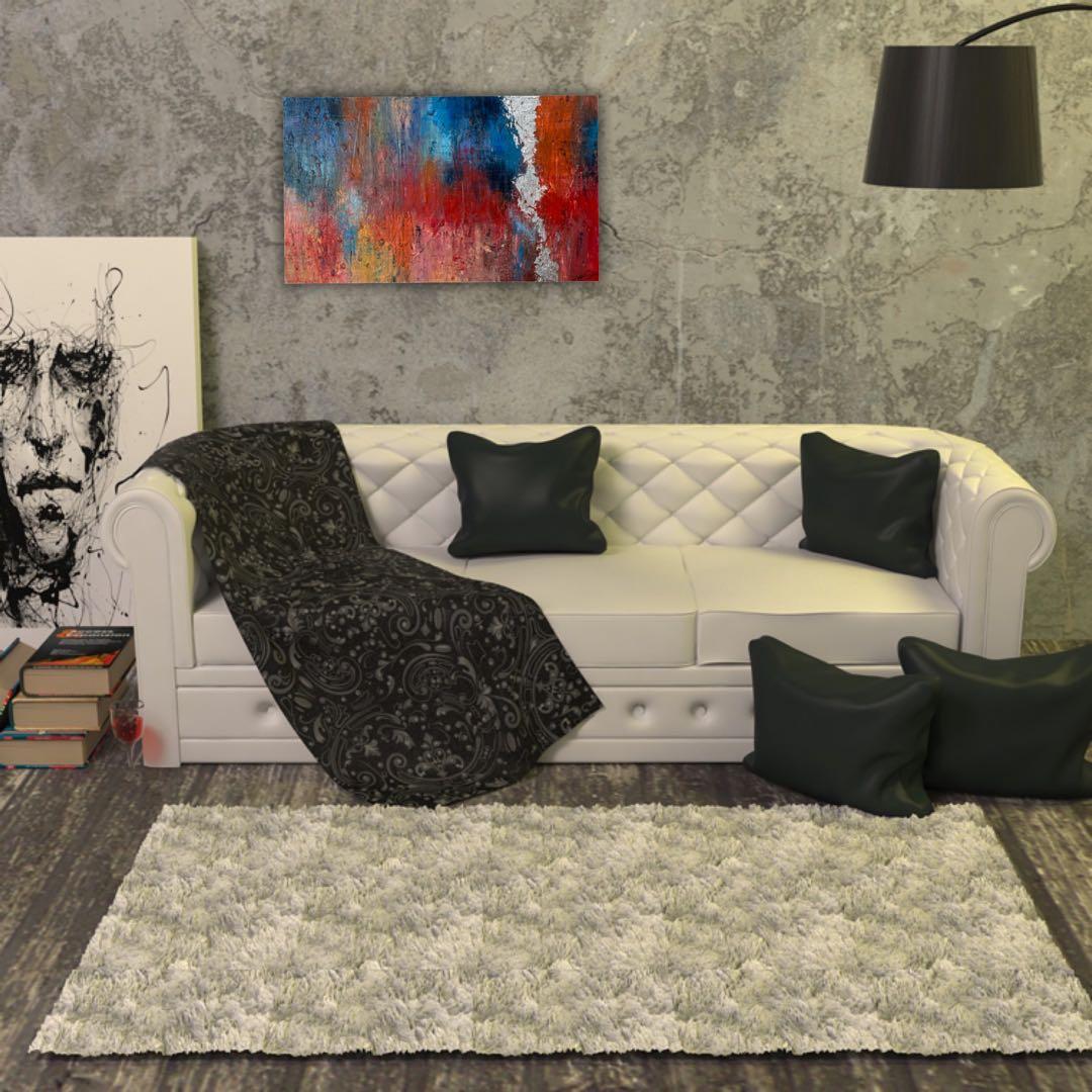 モダン インテリア アートパネル 絵画 抽象画 クール 現代アート