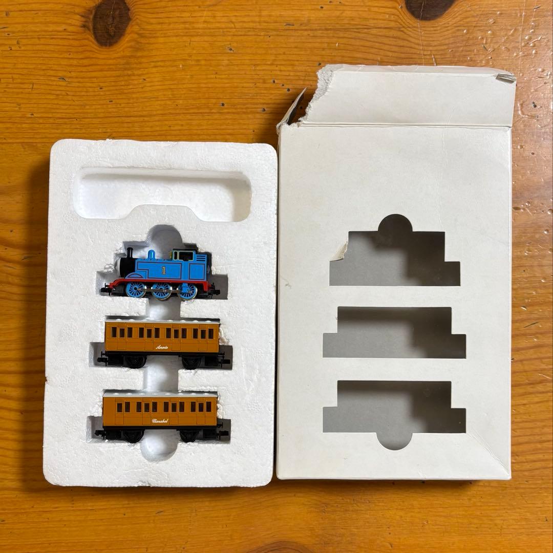［ジャンク］鉄道模型　Nゲージ　きかんしゃトーマス車両セット　欠損部あり