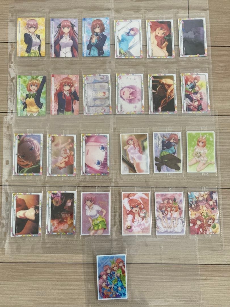 五等分の花嫁　ウエハース(7弾分)　コンプリートセット