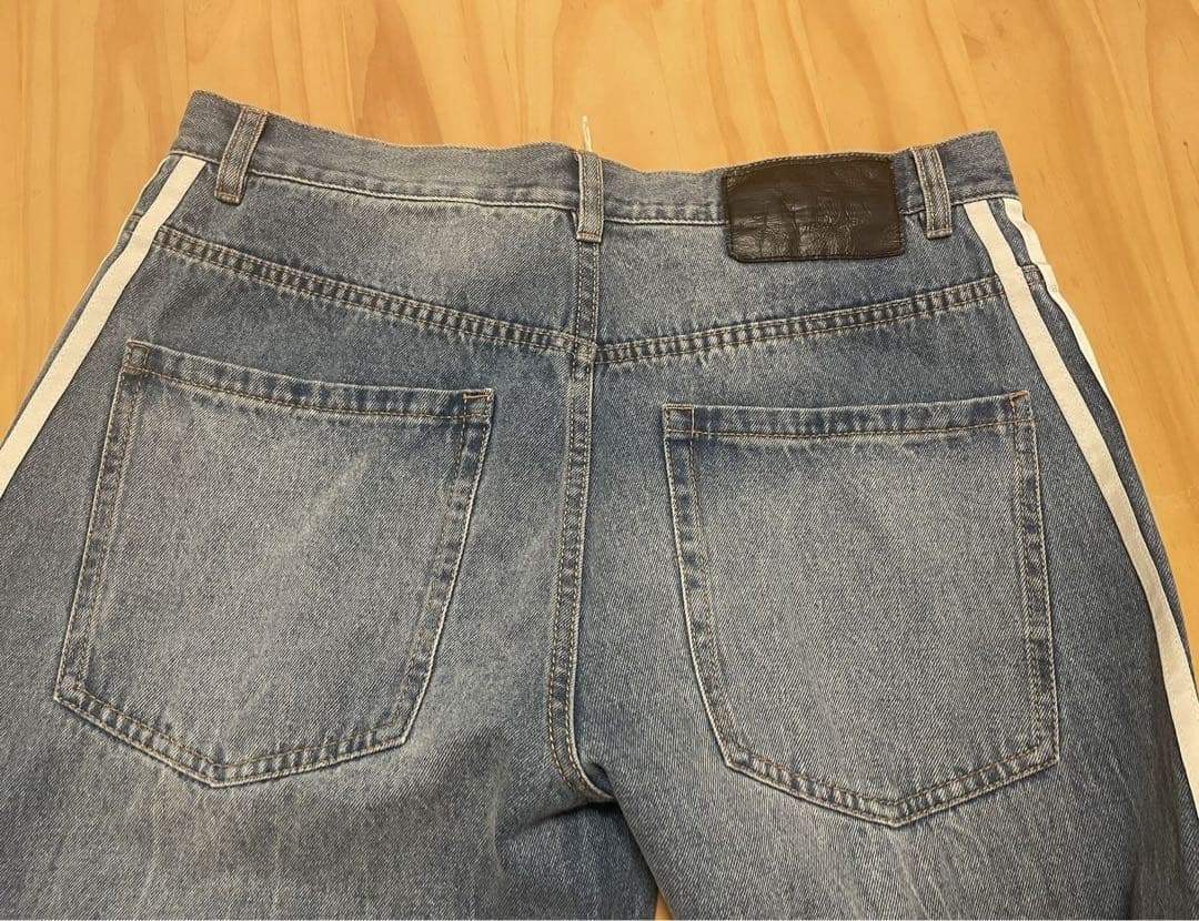 29新品】Adileniumシーズン3 ルーズフィット デニムパンツ インディゴ