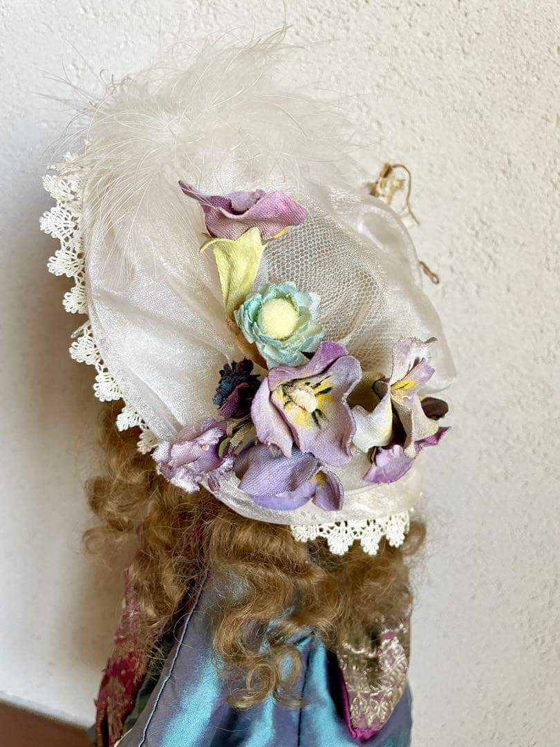 ビスクドール ブリュ リプロ ハンドメイド アンティーク ドレス フランス人形