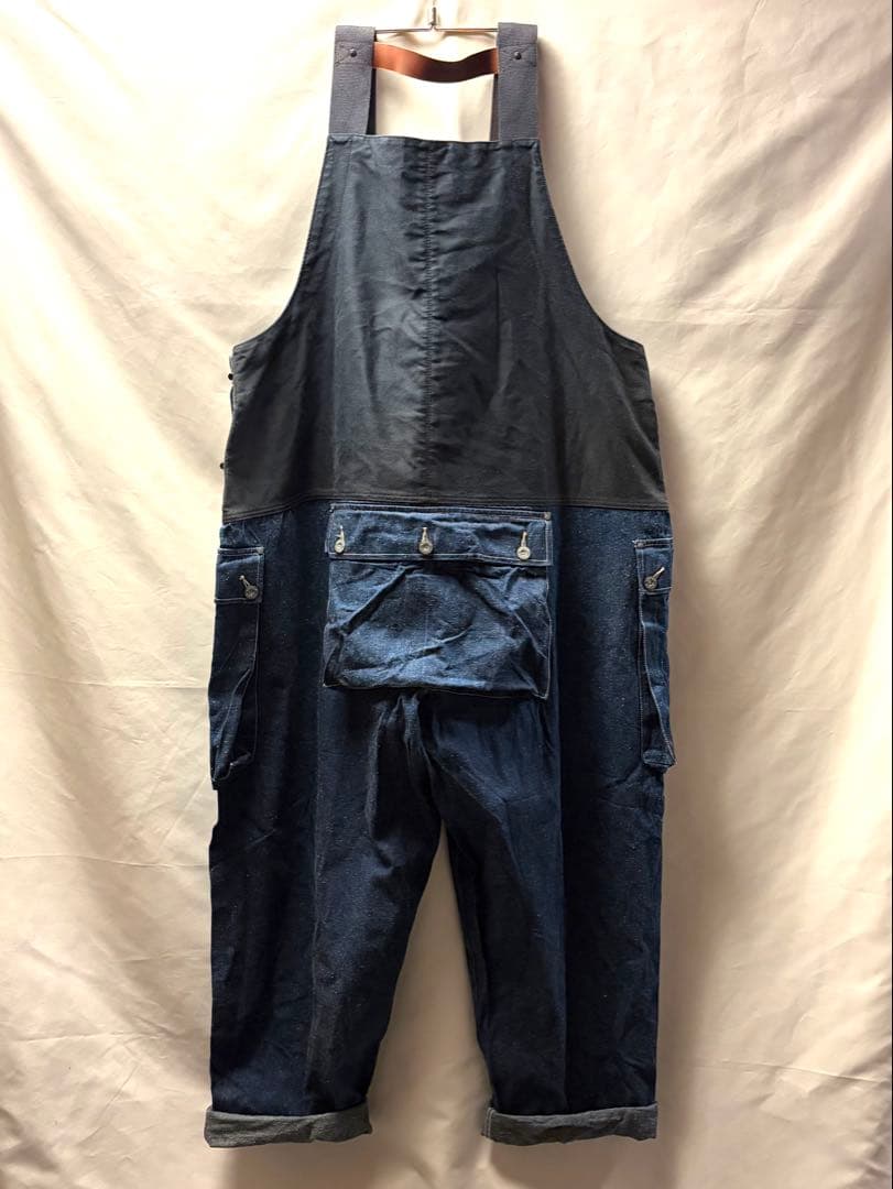 キ*ラ様 LYBRO ネイバルダンガリー（Dark Navy）56（XXXL）古