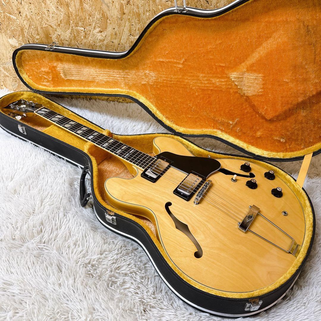 GRECO SA ES-335タイプ 希少なナチュラル 日本製 セミアコ グレコ