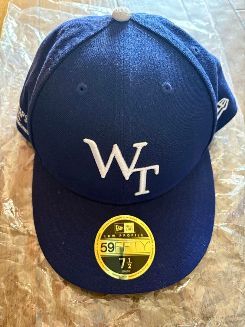 WTAPS 59FIFTY ベースボールキャップ ブルー サイズX 03