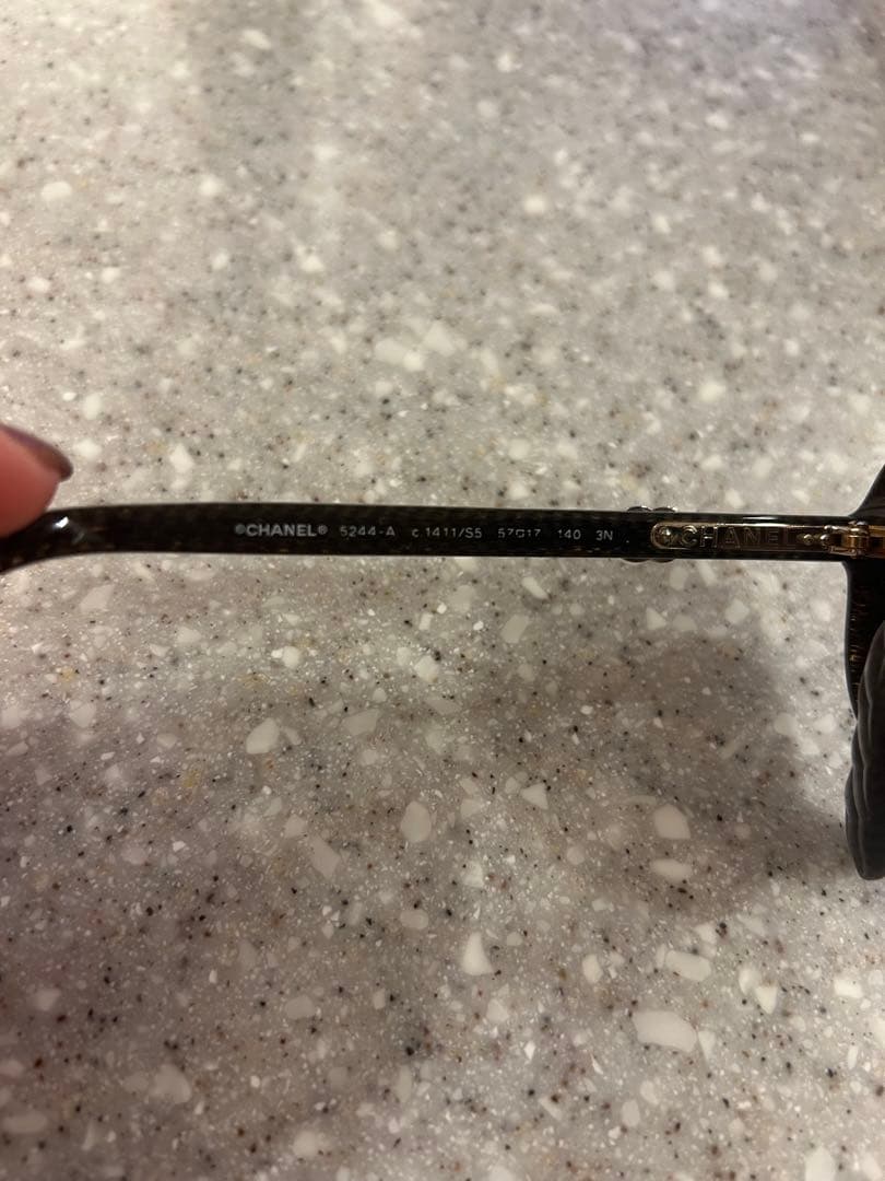 【CHANEL】ココマーク サングラス ブラウン 5244-A マトラッセ