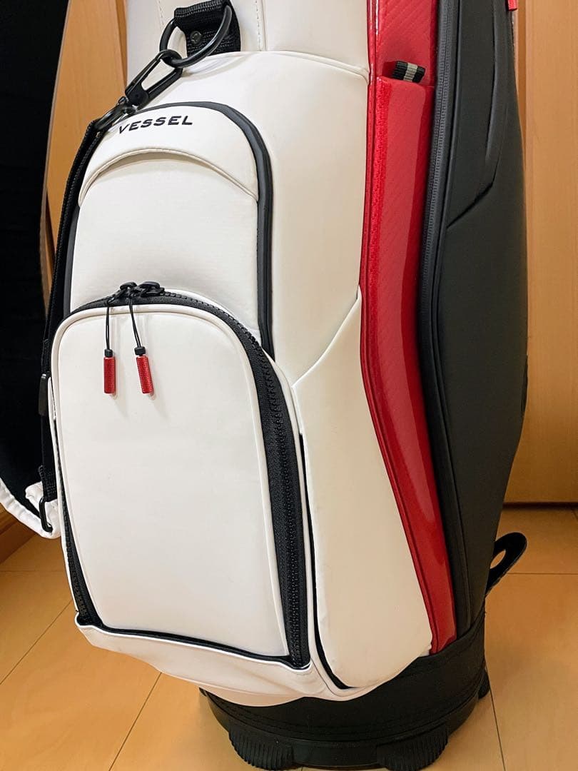 ゆ！【美品です】ベゼル★VESSEL★Lux7★キャディバッグ★