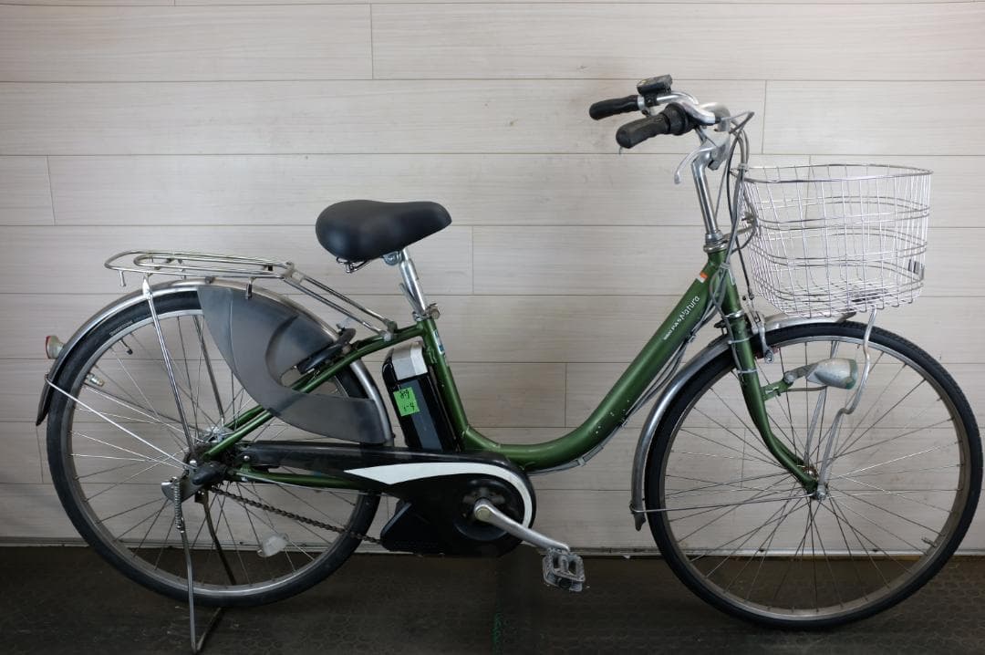 電動自転車ヤマハPAS　26インチ　3段　8.9Ah充電器あり