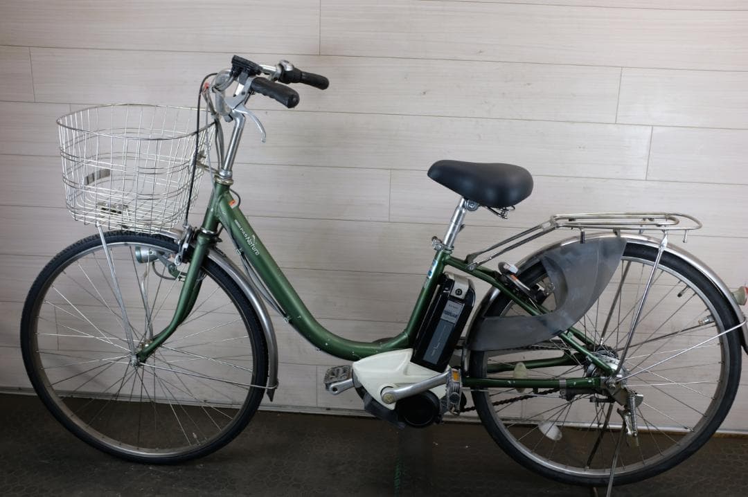 電動自転車ヤマハPAS　26インチ　3段　8.9Ah充電器あり
