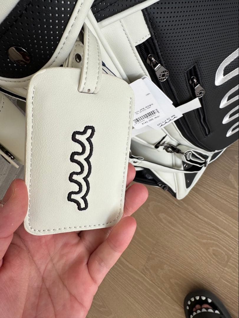 Mrs.kaz　ムータ　キャディバック　シロ系　2025年モデル