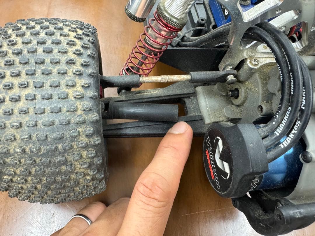 traxxasトラクサスRUSTLERvxlブラシレス2台パーツ多数アルミパーツ