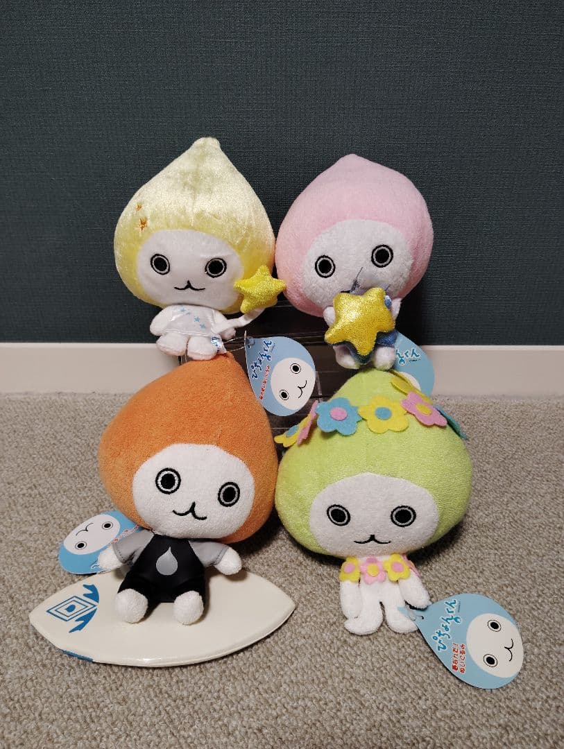 レア　ぴちょんくん　なみのり　春　星の使い　トゥインクルスター　ぬいぐるみ