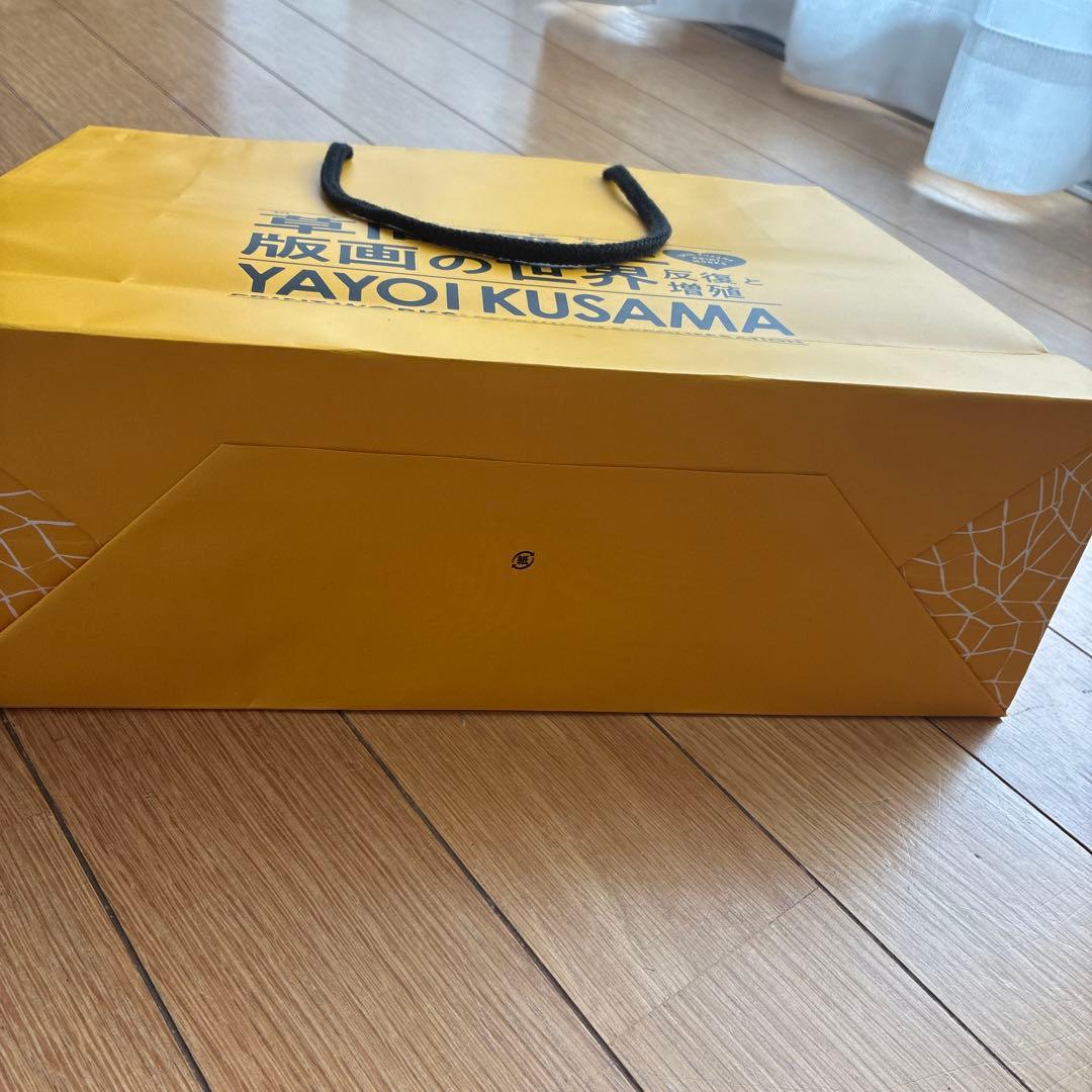 草間彌生　 美術館限定トートバッグ　エコバッグかぼちゃ　赤　巾着　紙袋　8点