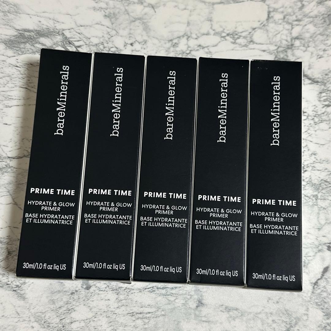 ベアミネラル プライム タイム ハイドレイト & グロウ 5本