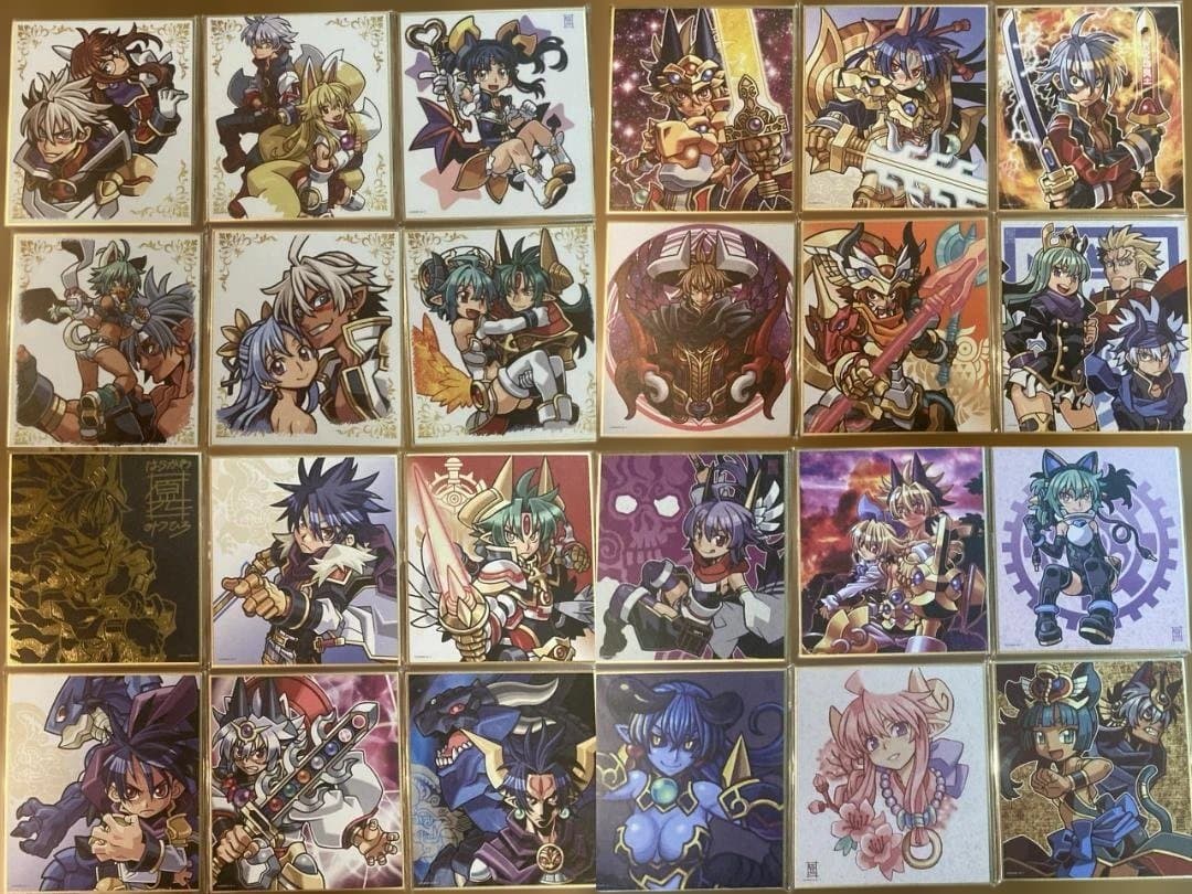 神羅万象チョコ　色紙ART　全24枚コンプリートセット 未開封